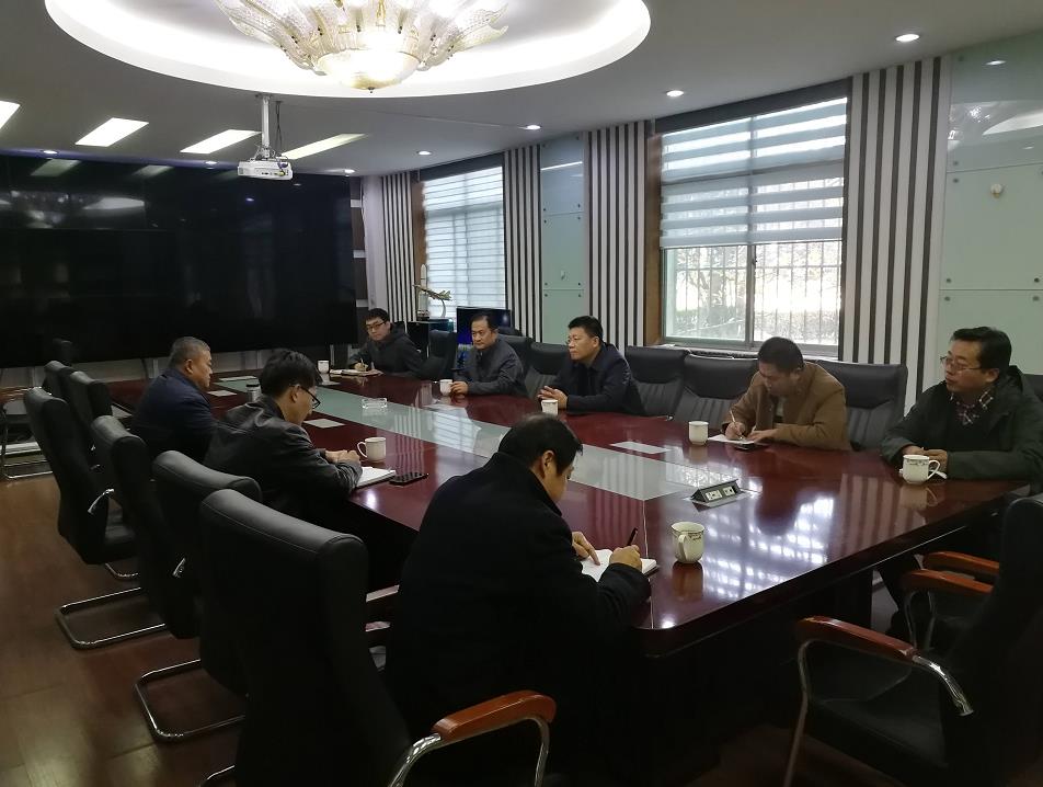 济南市长清区副区长丁勇来山东米兰平台集团调研